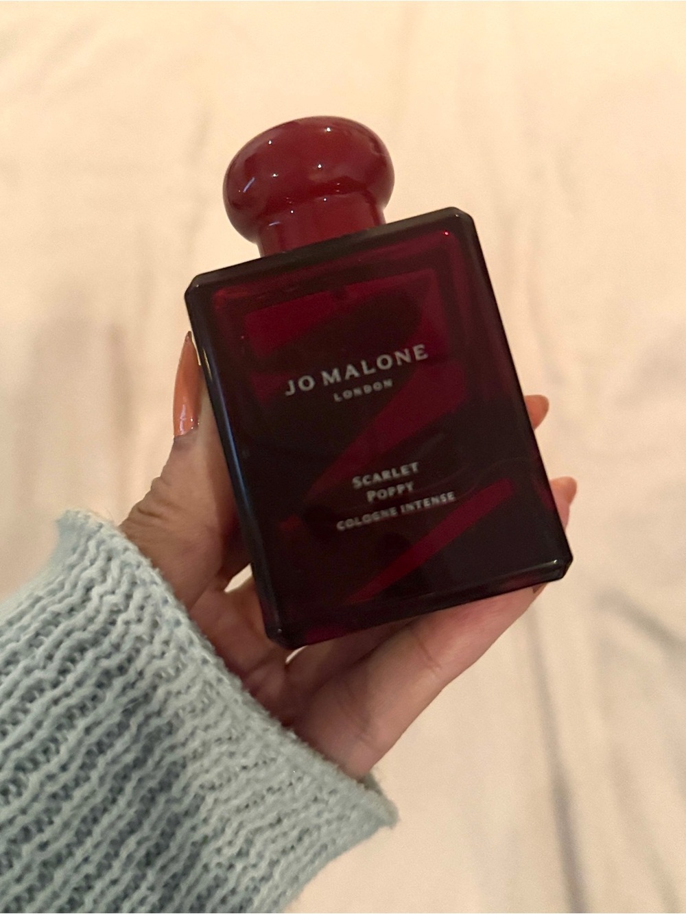 Jo Malone Scarlet Poppy Cologne Intense 1.7 oz - Deep Red Bottle